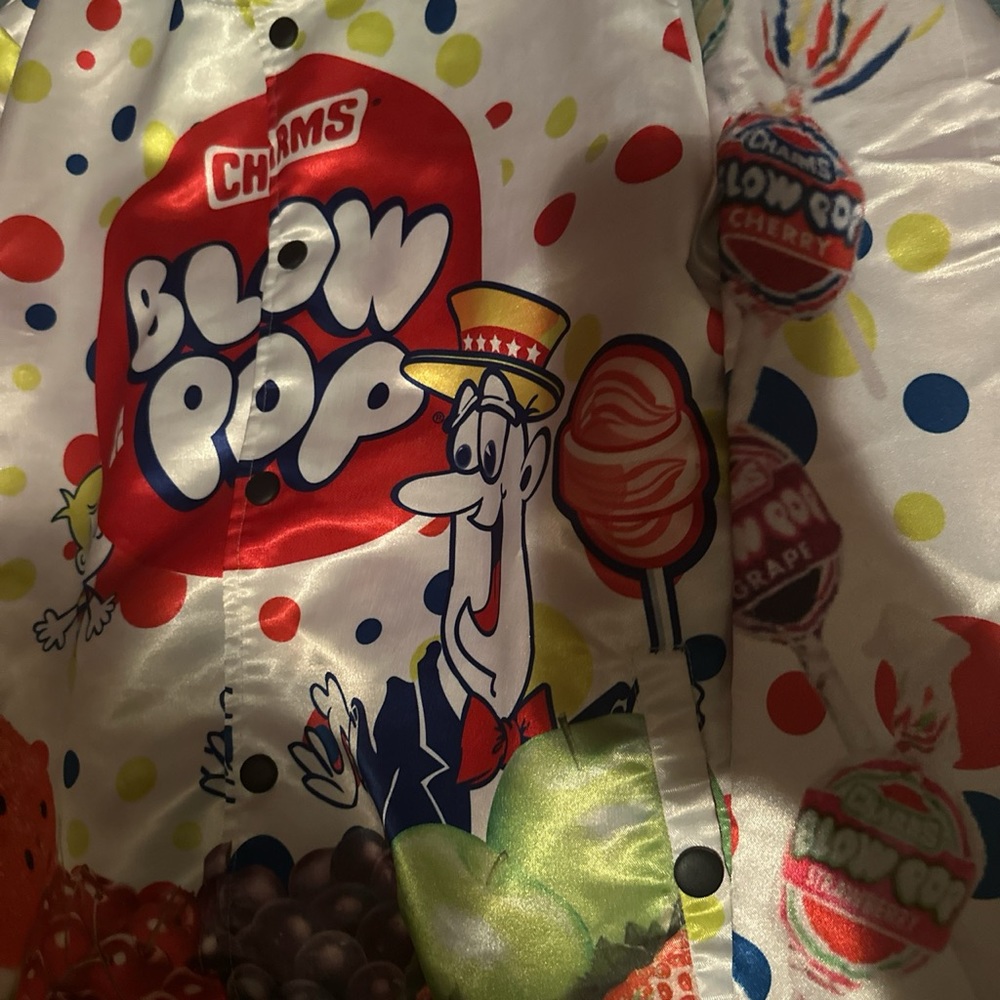 Blow pop dekryptic jacket
-men or women jacket